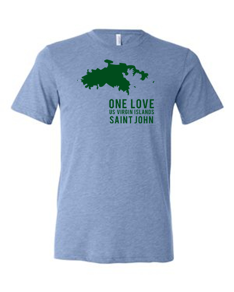 Men's St. John One Love Triblend Short Sleeve Tee
