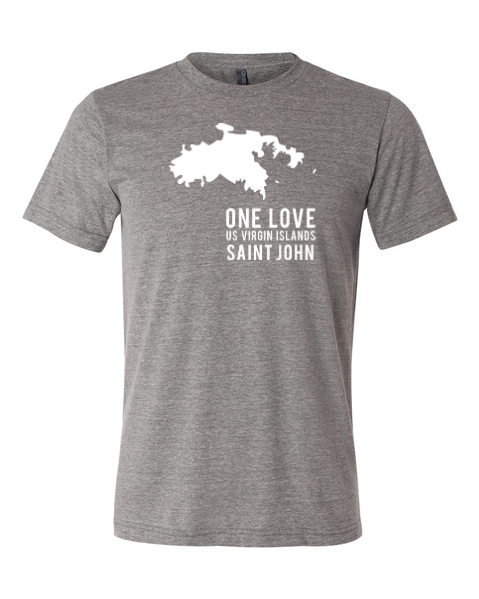 Men's St. John One Love Triblend Short Sleeve Tee
