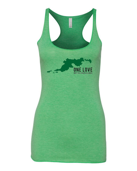 Womens Tortola Triblend Racerback Tank