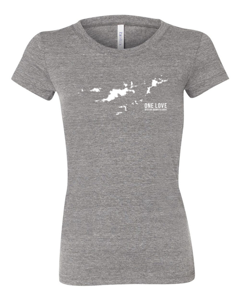 Women's British Virgin Islands Triblend Tee
