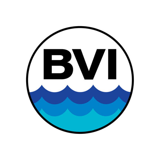 BVI Round Sticker