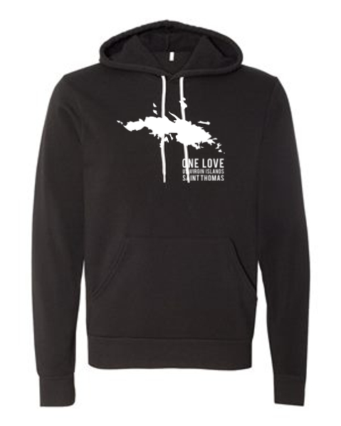 St. Thomas One Love Adult Unisex Sponge Fleece Hoodie