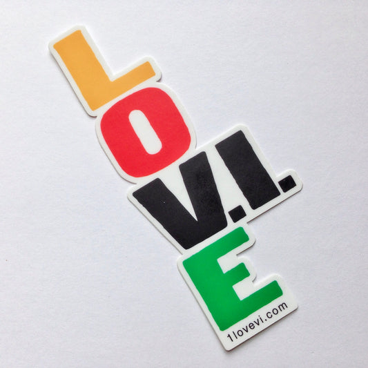VI Love Sticker