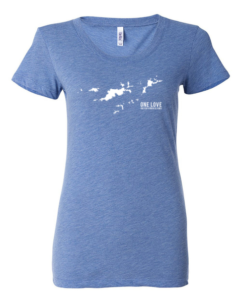 Women's British Virgin Islands Triblend Tee