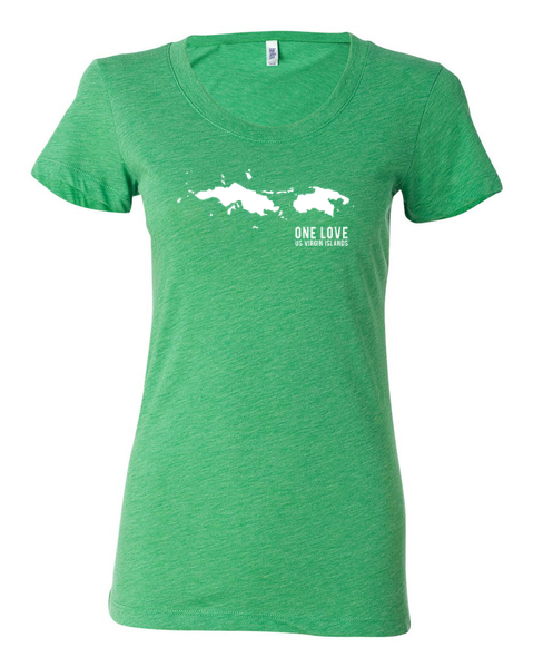 Women's U.S. Virgin Islands Triblend Tee