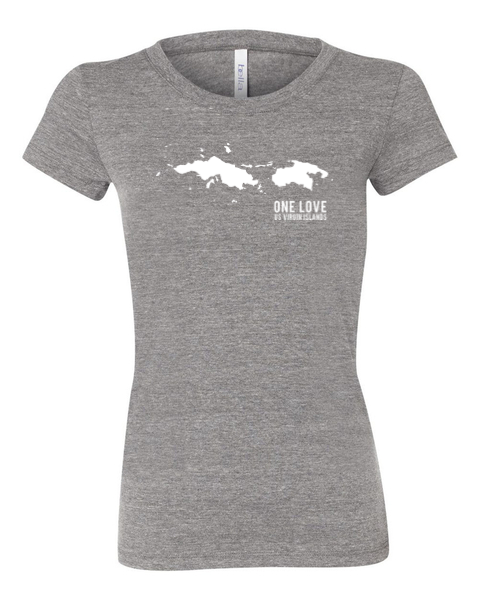 Women's U.S. Virgin Islands Triblend Tee