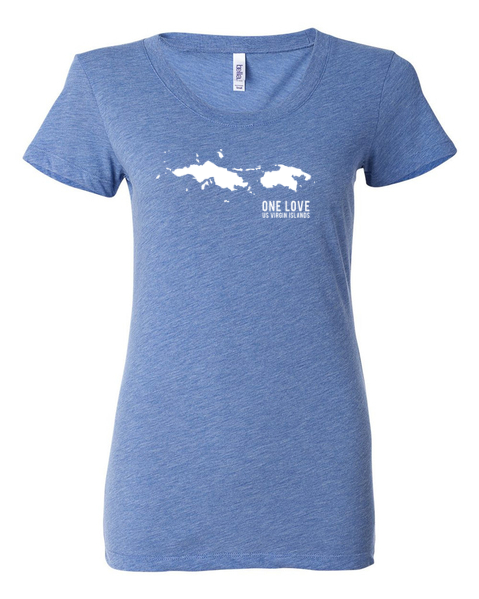 Women's U.S. Virgin Islands Triblend Tee